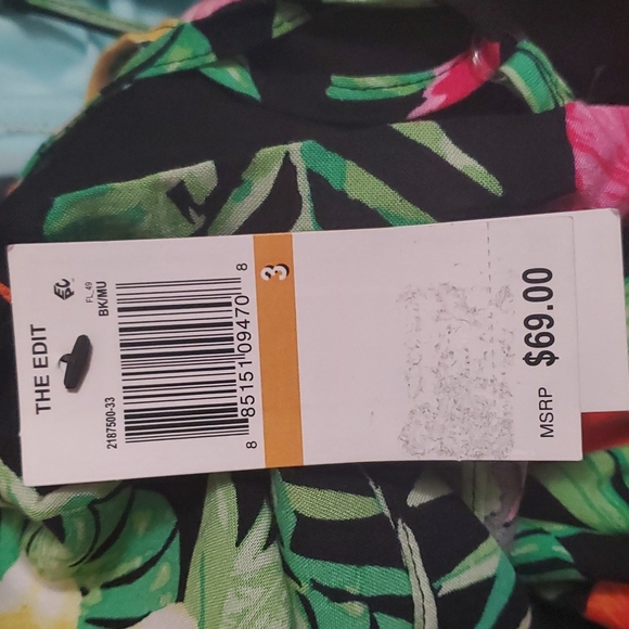 NWT SIZE 3  TROPICAL DRESS - Picture 6 of 6